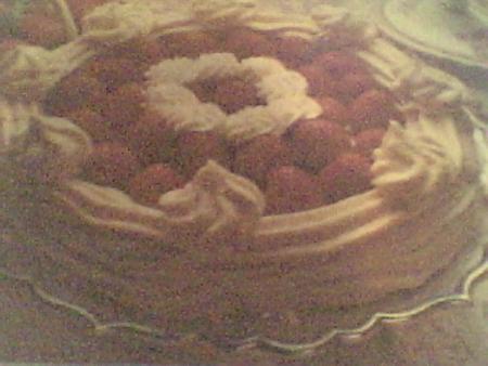 meringue aux fraises