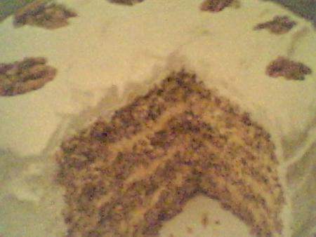 gateau moelleux aux noix