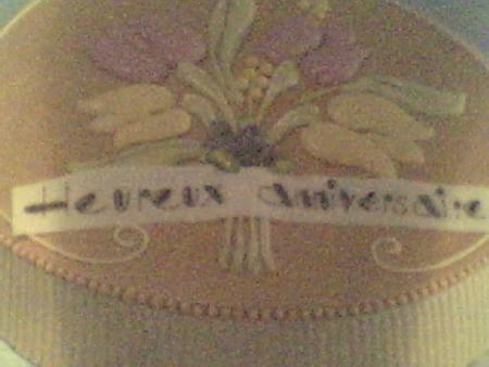 gateau d anniversaire a 4.50 la par