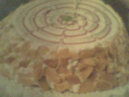 gateau a la creme fraiche et aux amandes